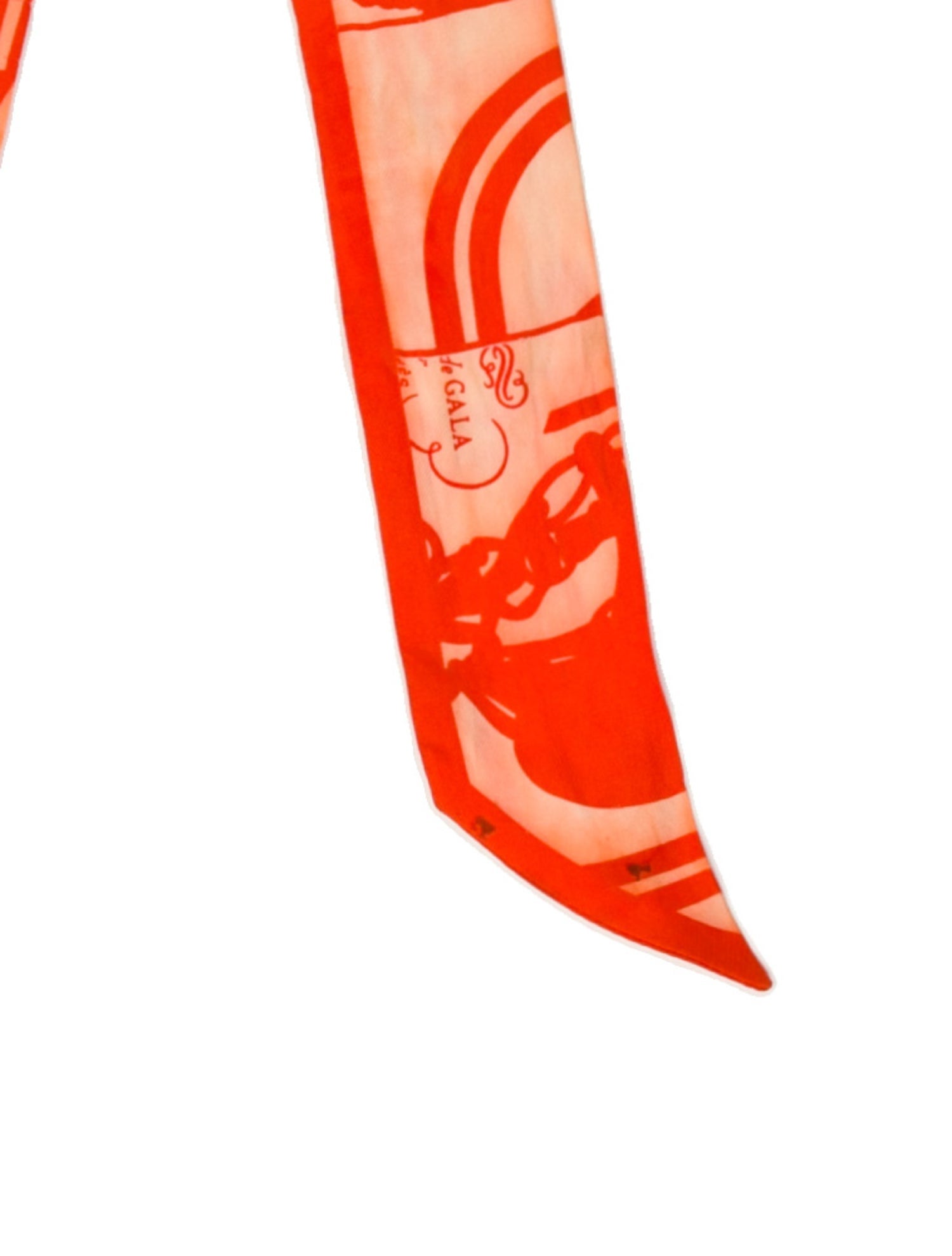 Hermès Brides de Gala Silk Twilly Scarf