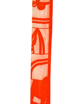 Hermès Brides de Gala Silk Twilly Scarf