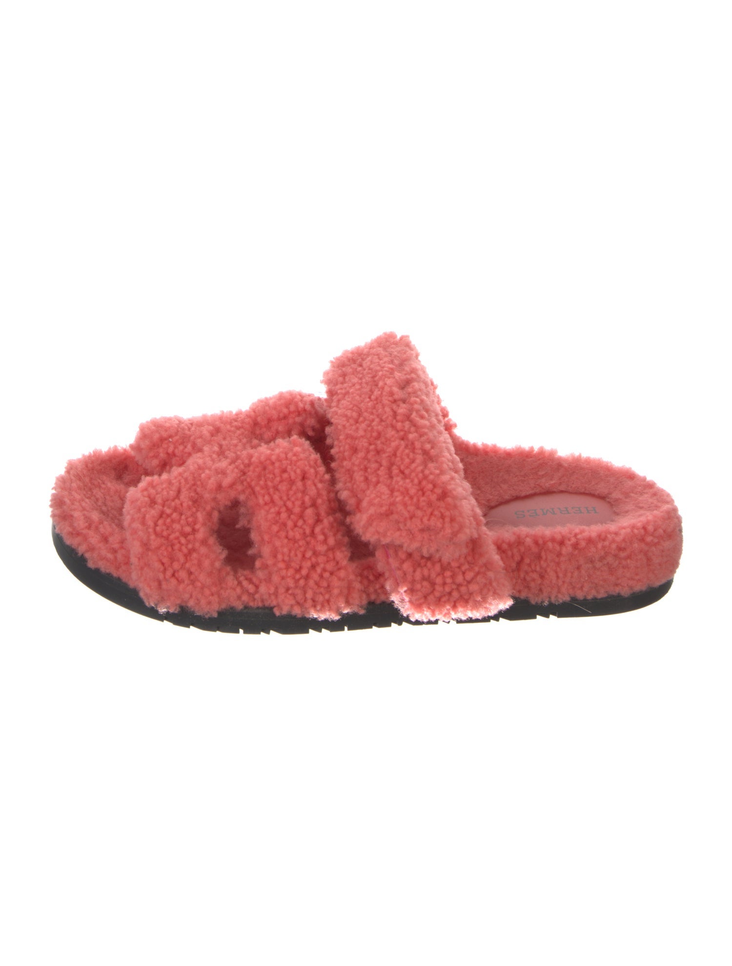 Hermès Chypre Shearling Slides
