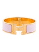 Hermès Enamel Clic Clac H Bangle Bracelet