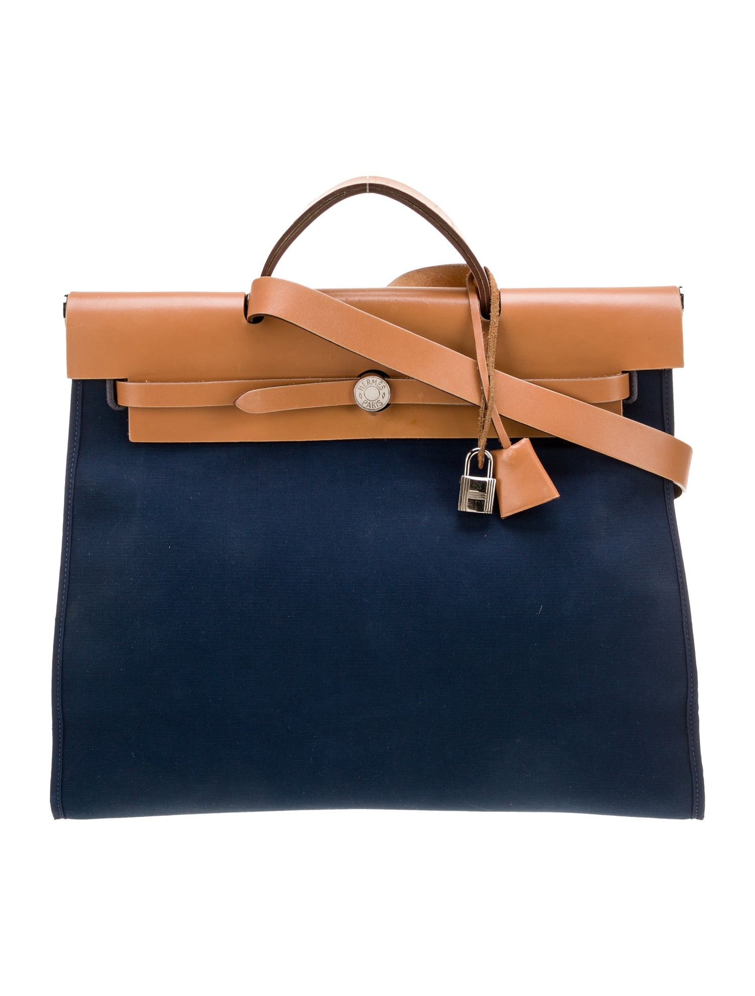 Hermès Toile Herbag Zip 39