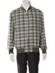 Hermès Plaid Print Trucker Jacket