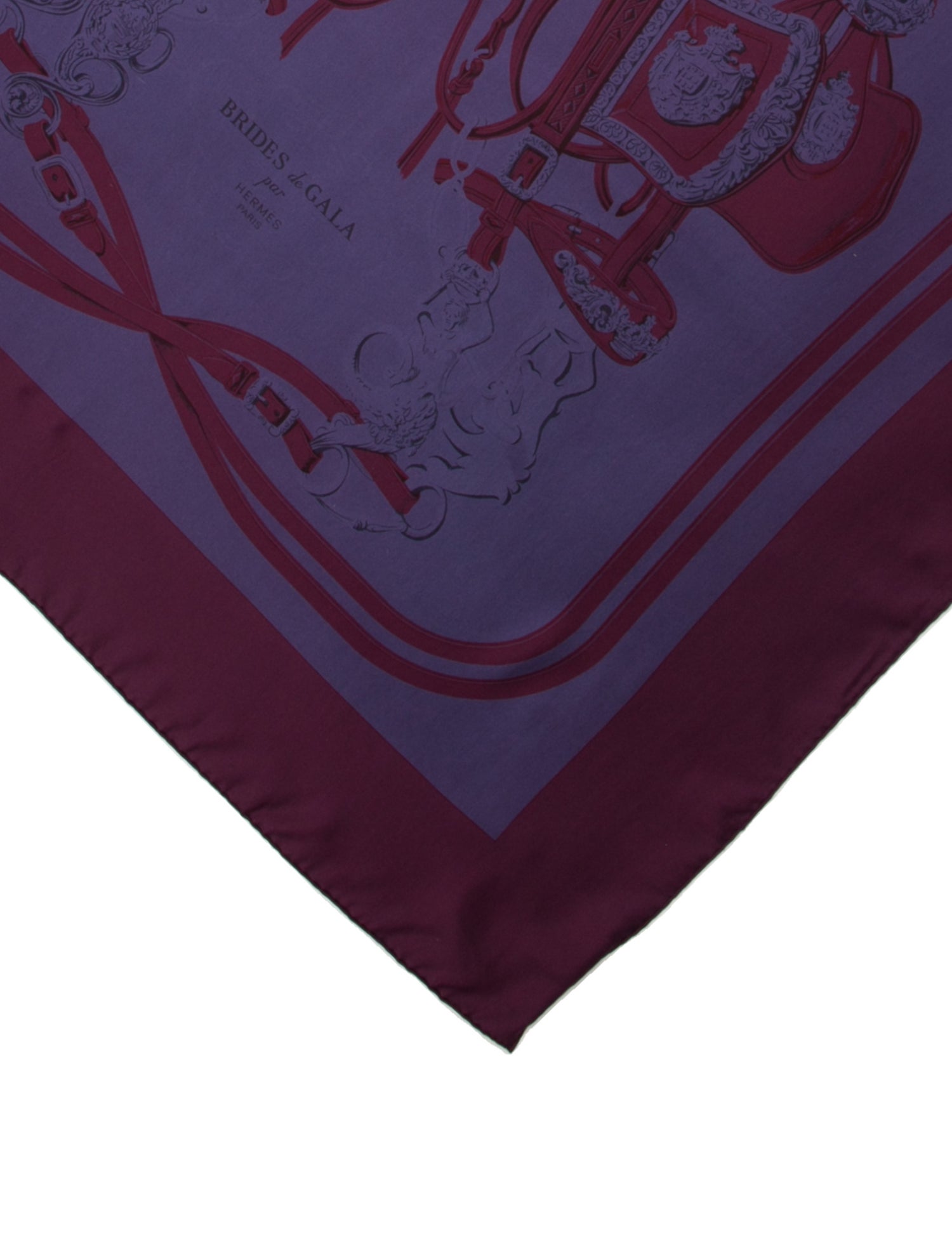 Hermès Brides de Gala Dip Dye Silk Scarf