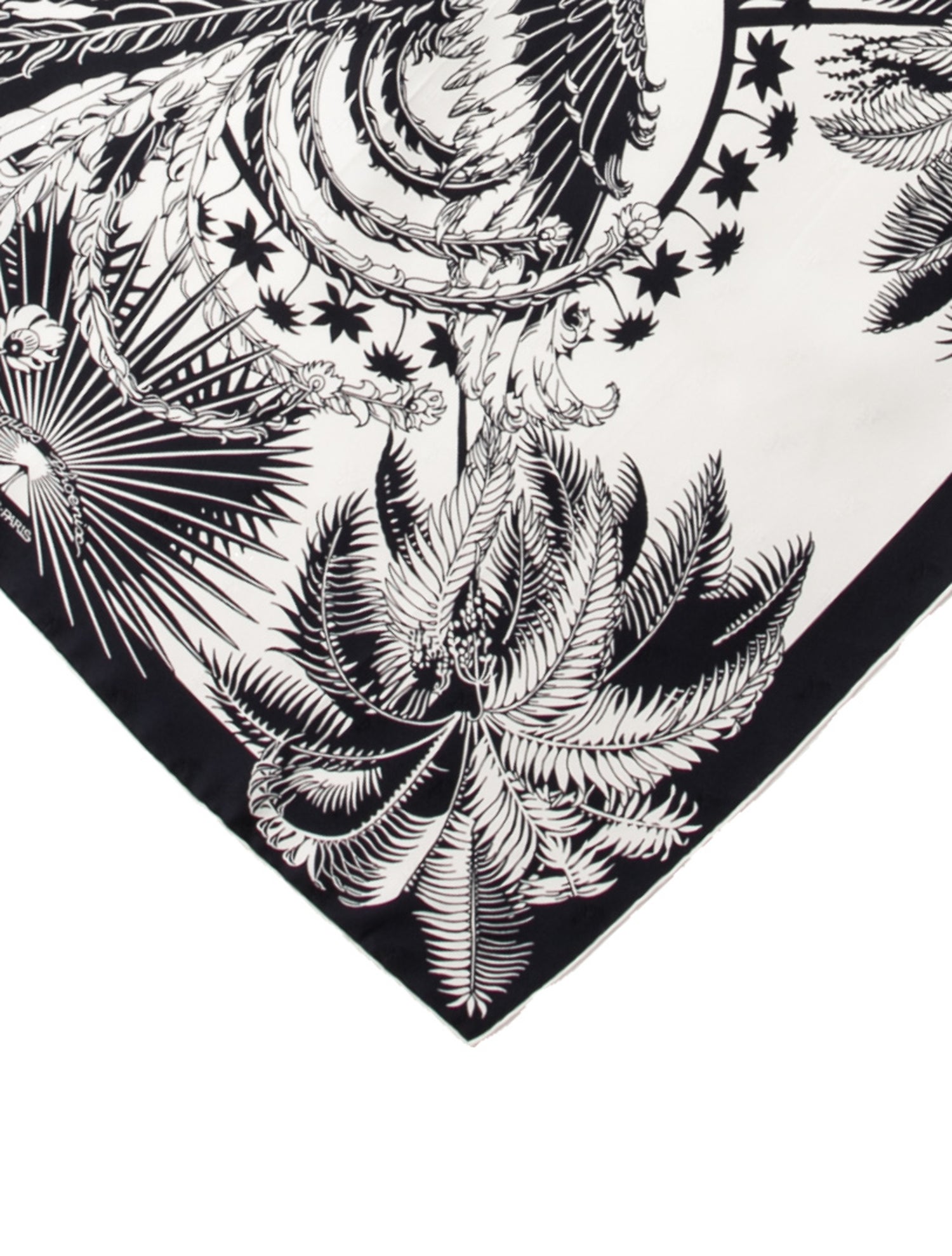 Hermès Mythiques Phoenix Silk Scarf