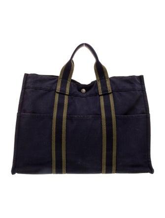 Hermès Toile Fourre-Tout MM