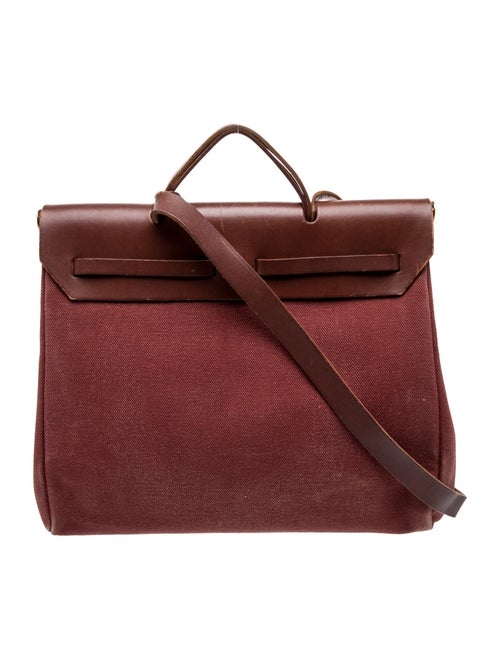 Hermès Toile Officier Herbag 39