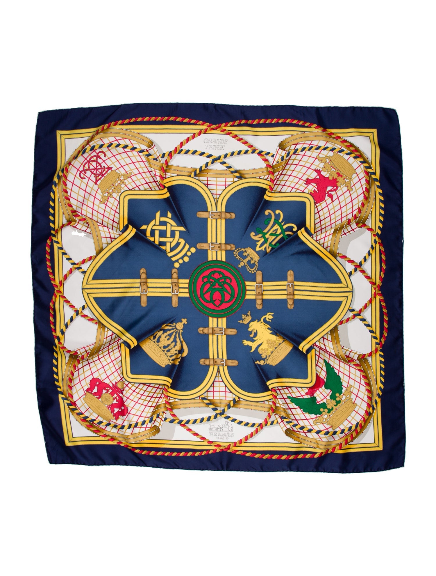 Hermès Grande Tenue Silk Scarf