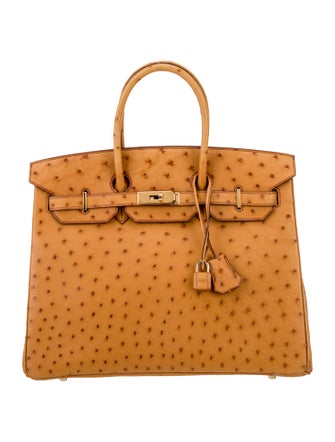 Hermès Ostrich Birkin 35