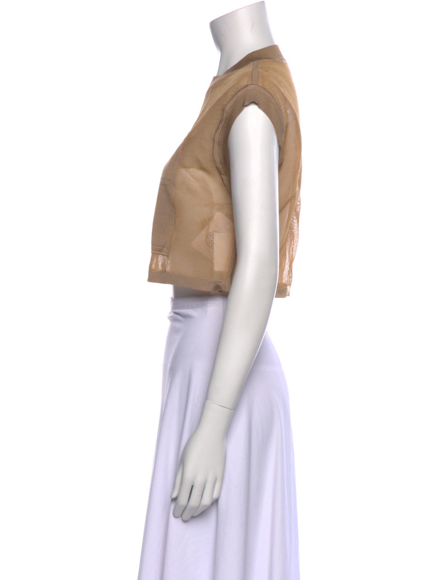 Hermès 2025 Silk Crop Top w/ Tags