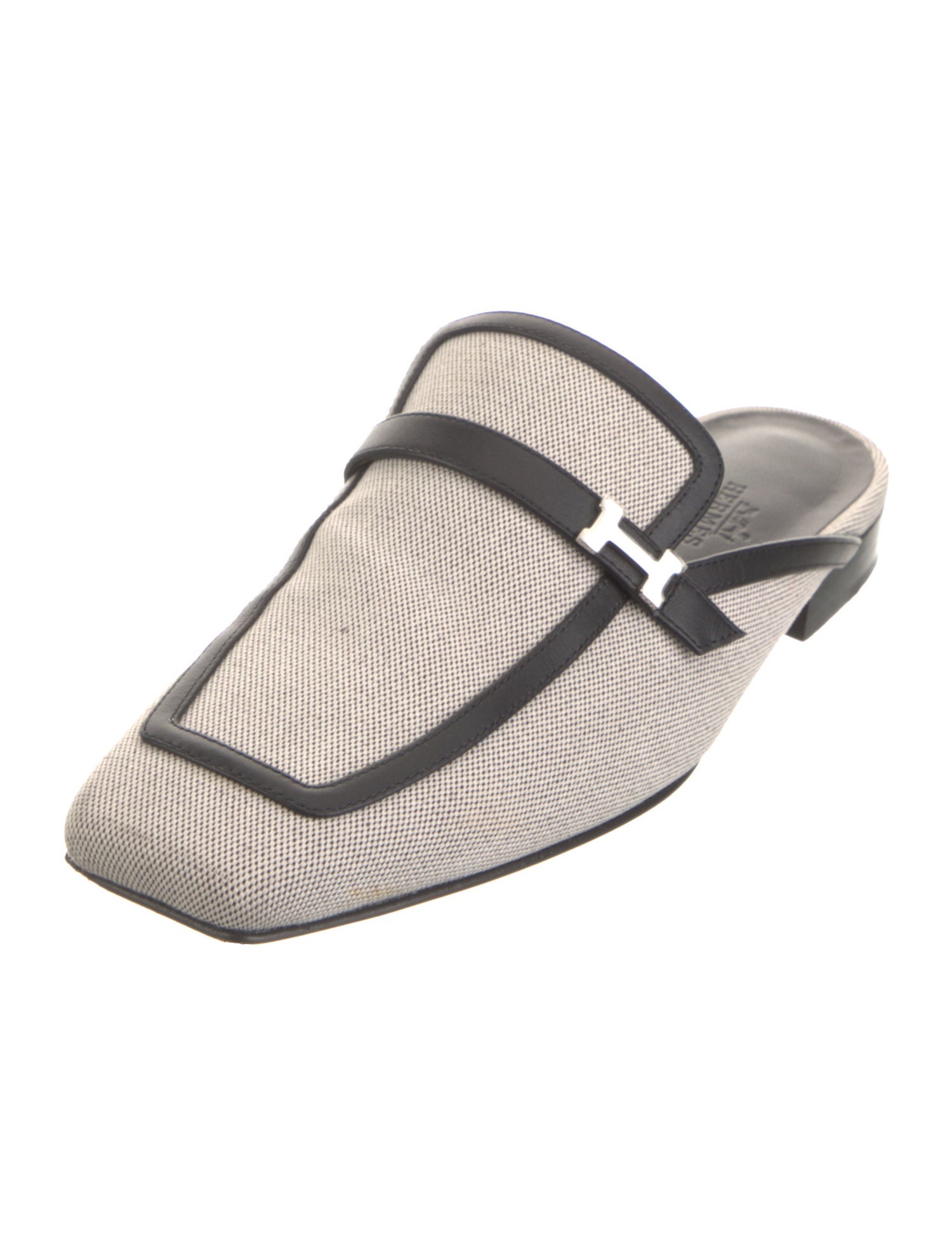 Hermès Groupie H Logo Mules