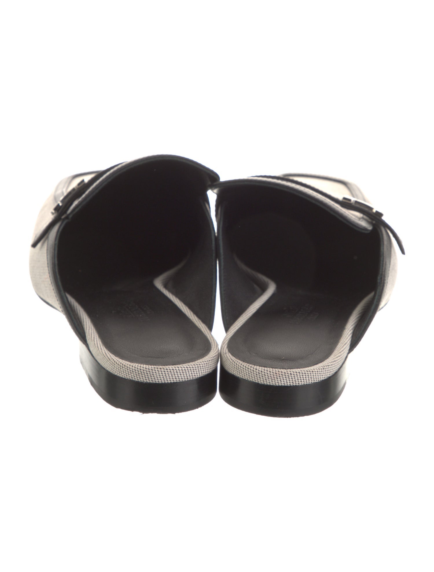 Hermès Groupie H Logo Mules