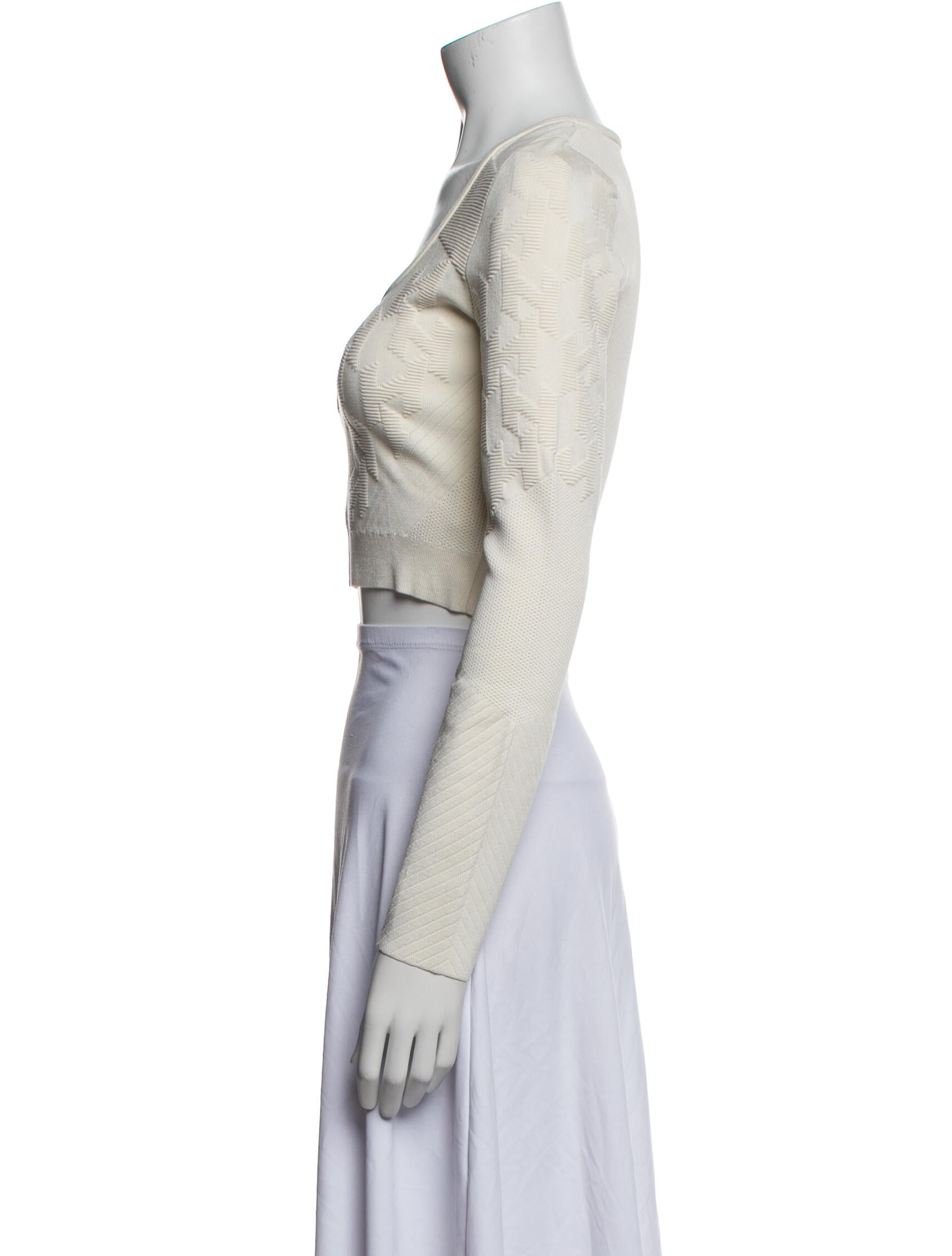 Hermès 2025 Silk Crop Top w/ Tags