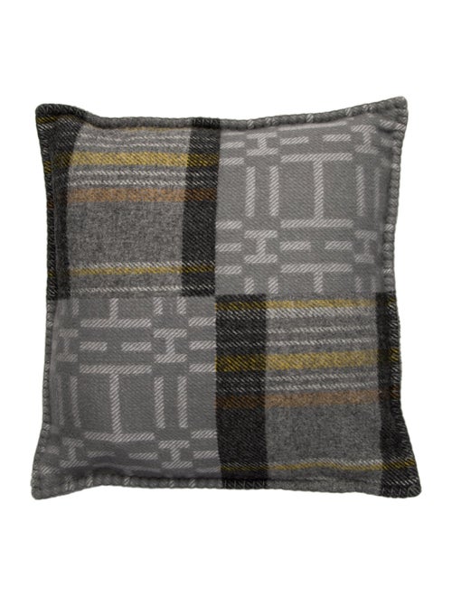Hermès Scott'H Wool Throw Pillow