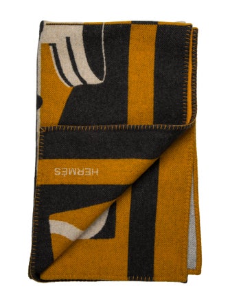 Hermès Brandebourgs Throw Blanket