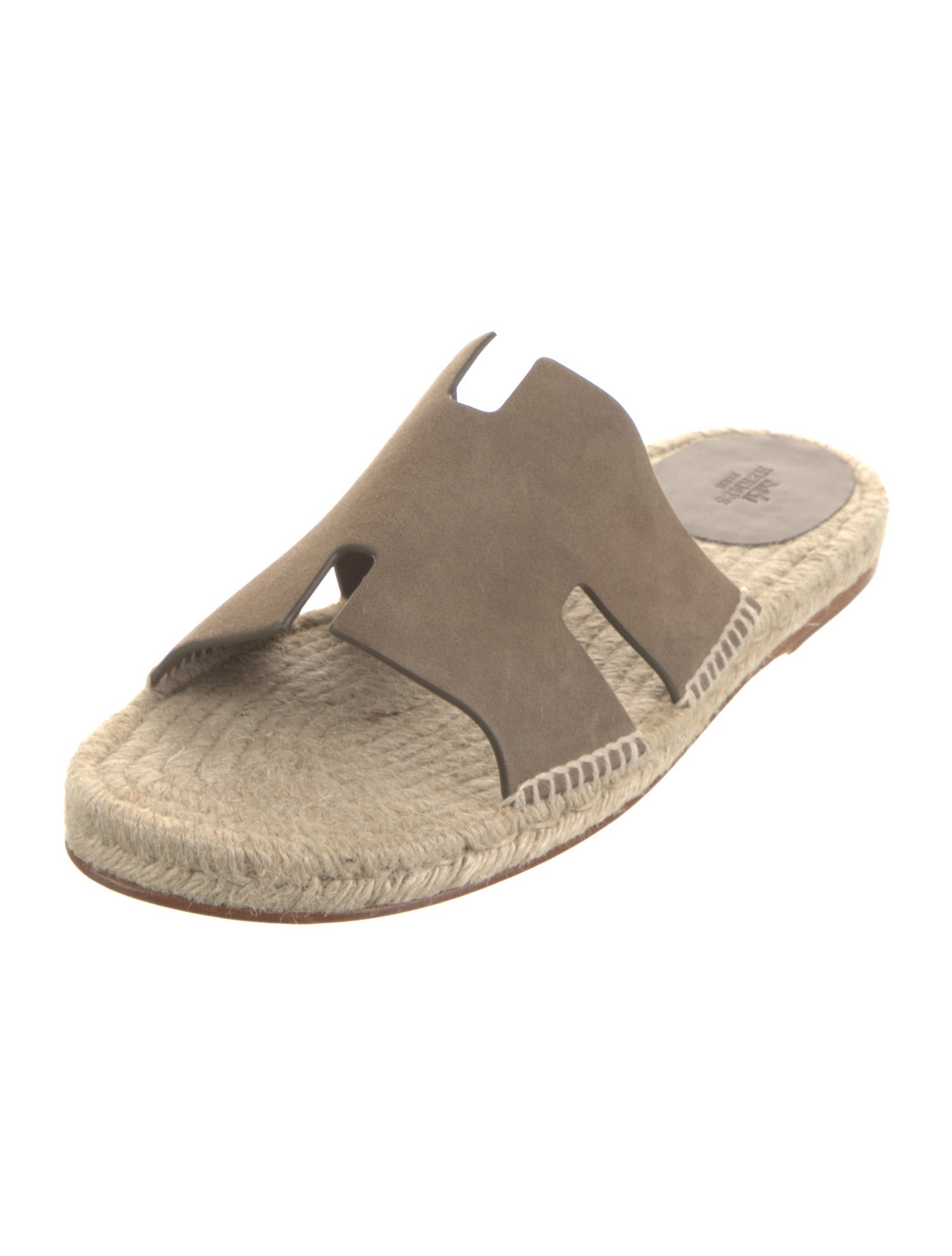 Hermès Antigua H Logo Espadrilles