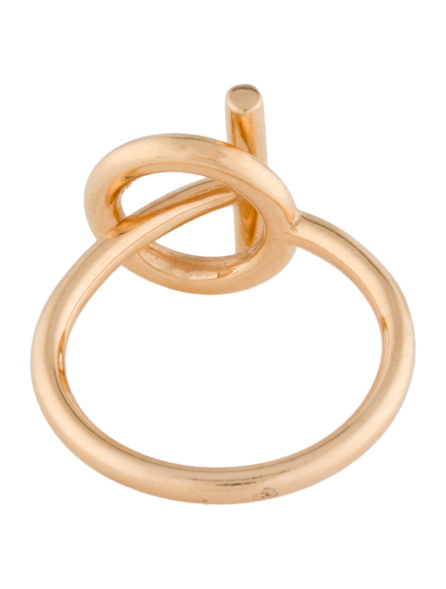 Hermès 18K Diamond Small Echappee Ring