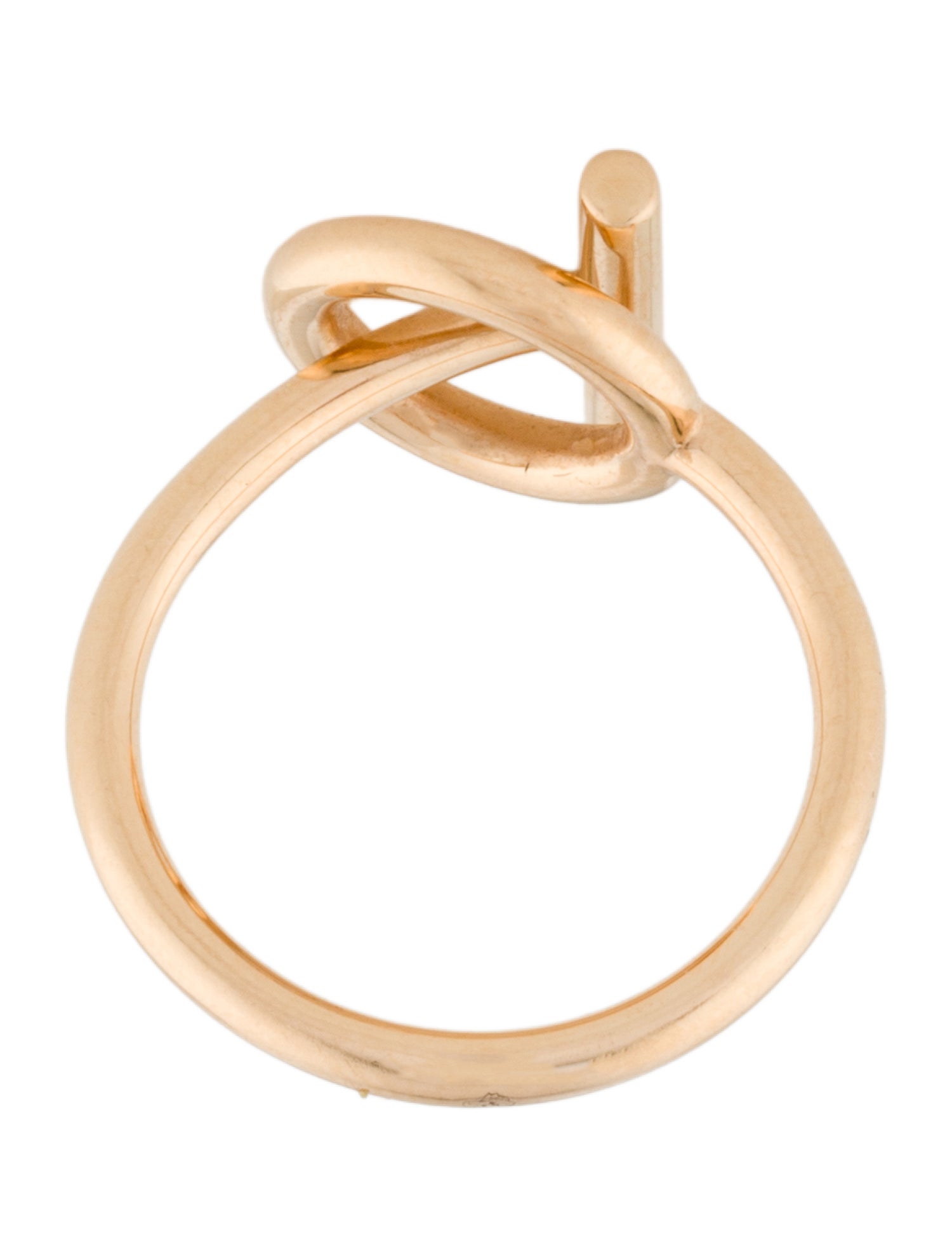 Hermès 18K Diamond Small Echappee Ring