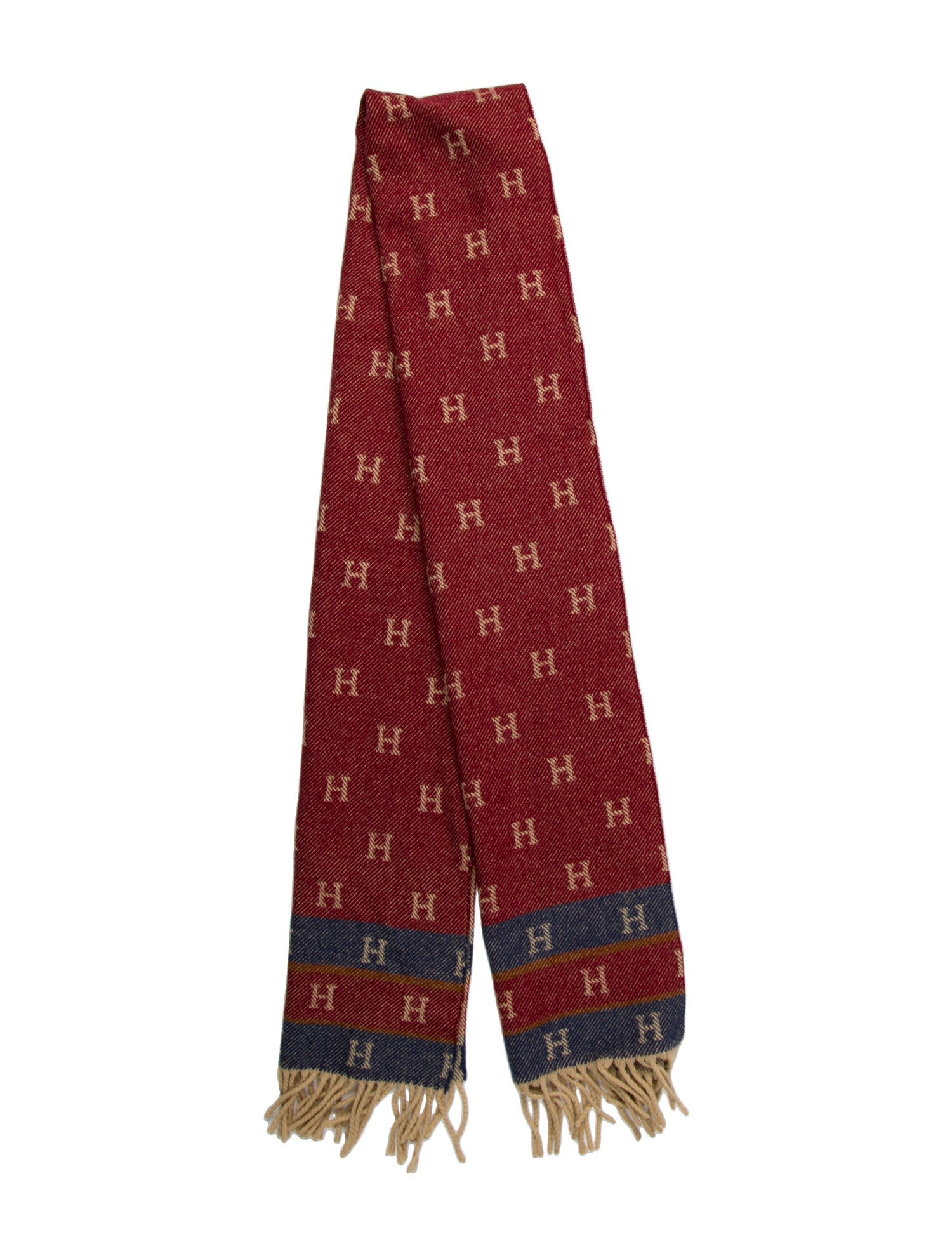 Hermès Lambswool Vintage Muffler