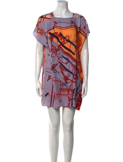 Hermès Silk Mini Dress