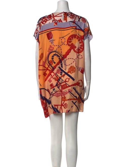 Hermès Silk Mini Dress