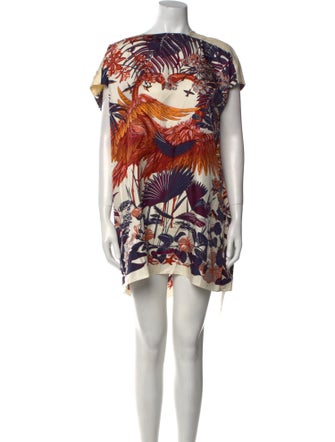 Hermès Silk Mini Dress