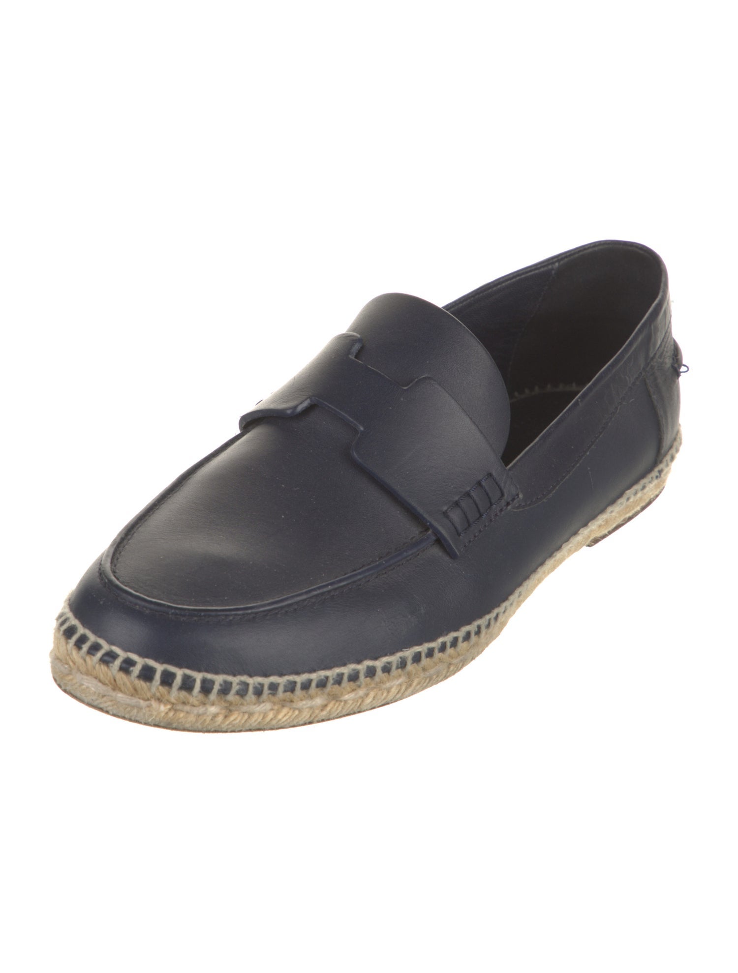 Hermès Trip Leather Espadrilles
