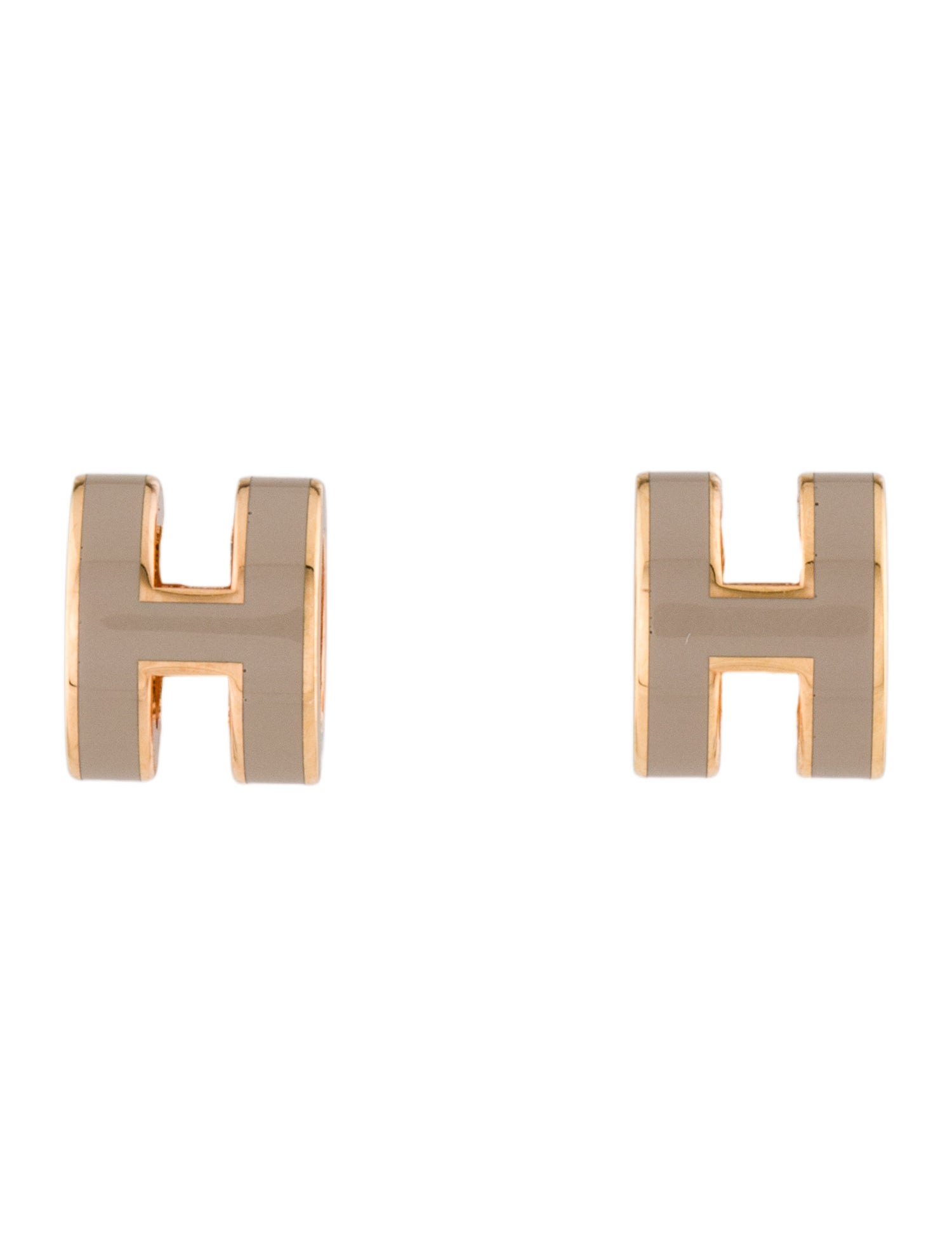 Hermès Mini Pop H Stud Earrings