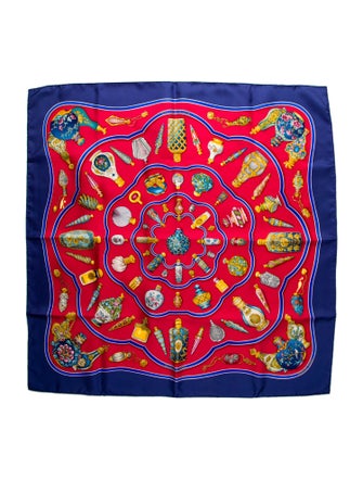 Hermès Qu Importe Le Flacon Silk Scarf