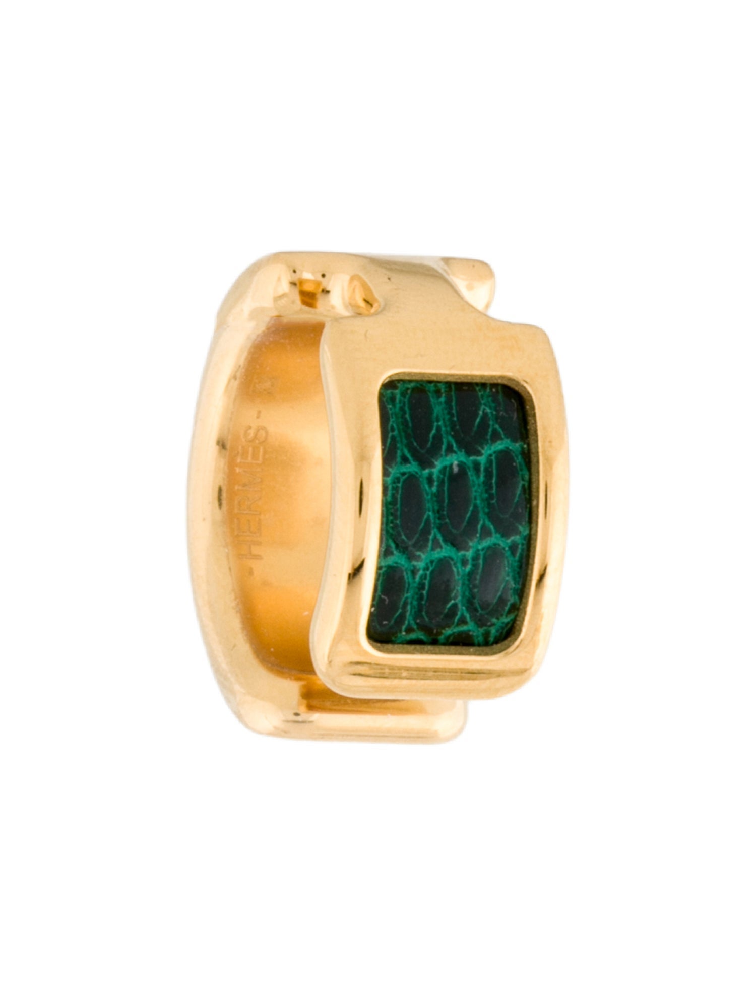 Hermès Lizard Olympe Single Ear Cuff