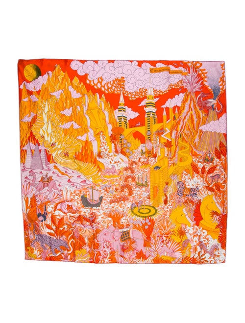 Hermès Cosmographia Universalis Silk Scarf