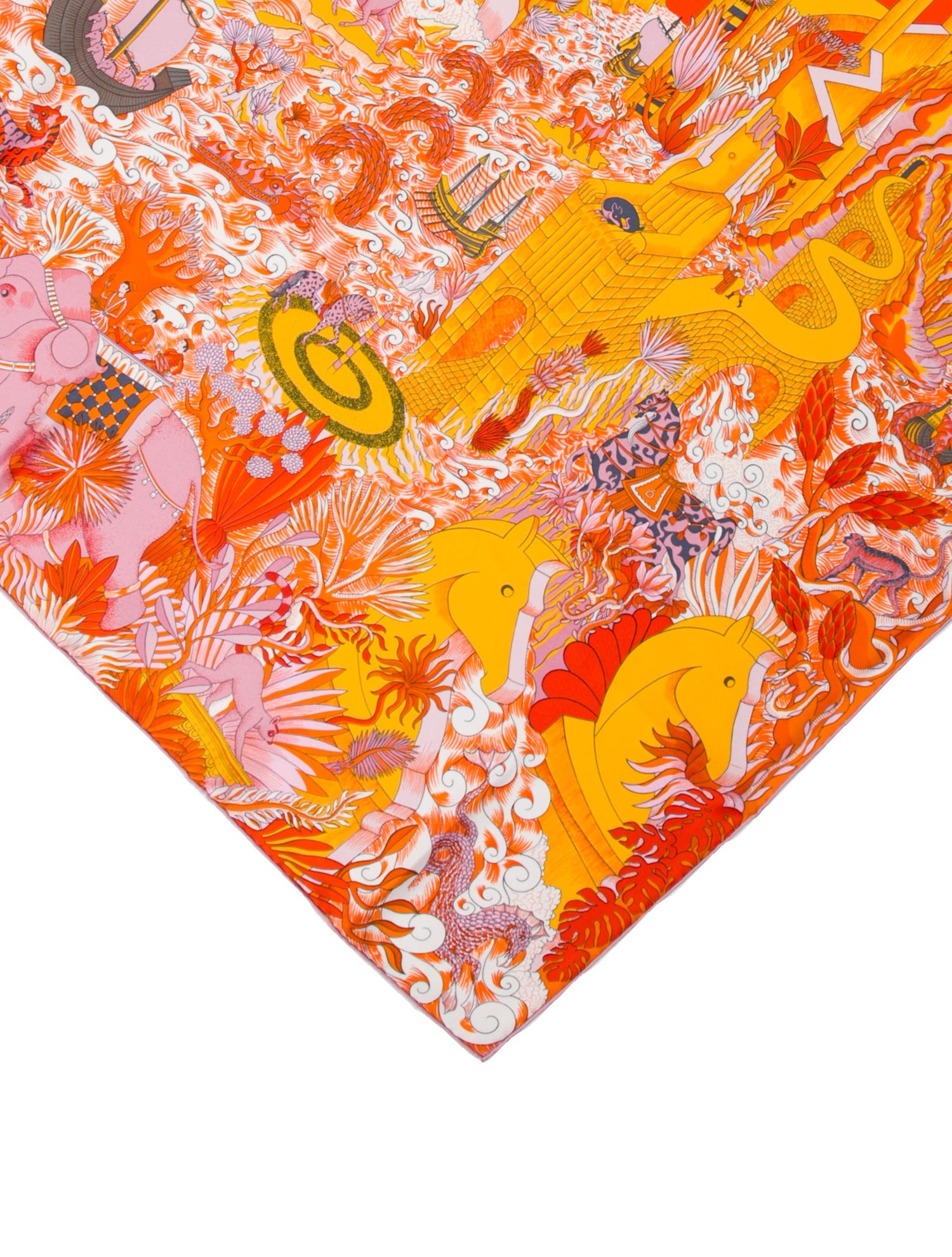 Hermès Cosmographia Universalis Silk Scarf