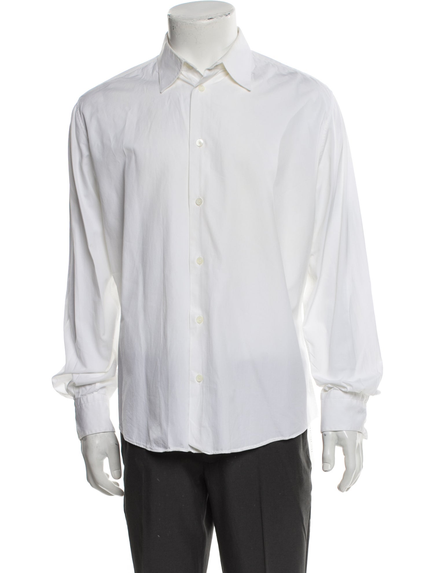 Hermès Long Sleeve Dress Shirt