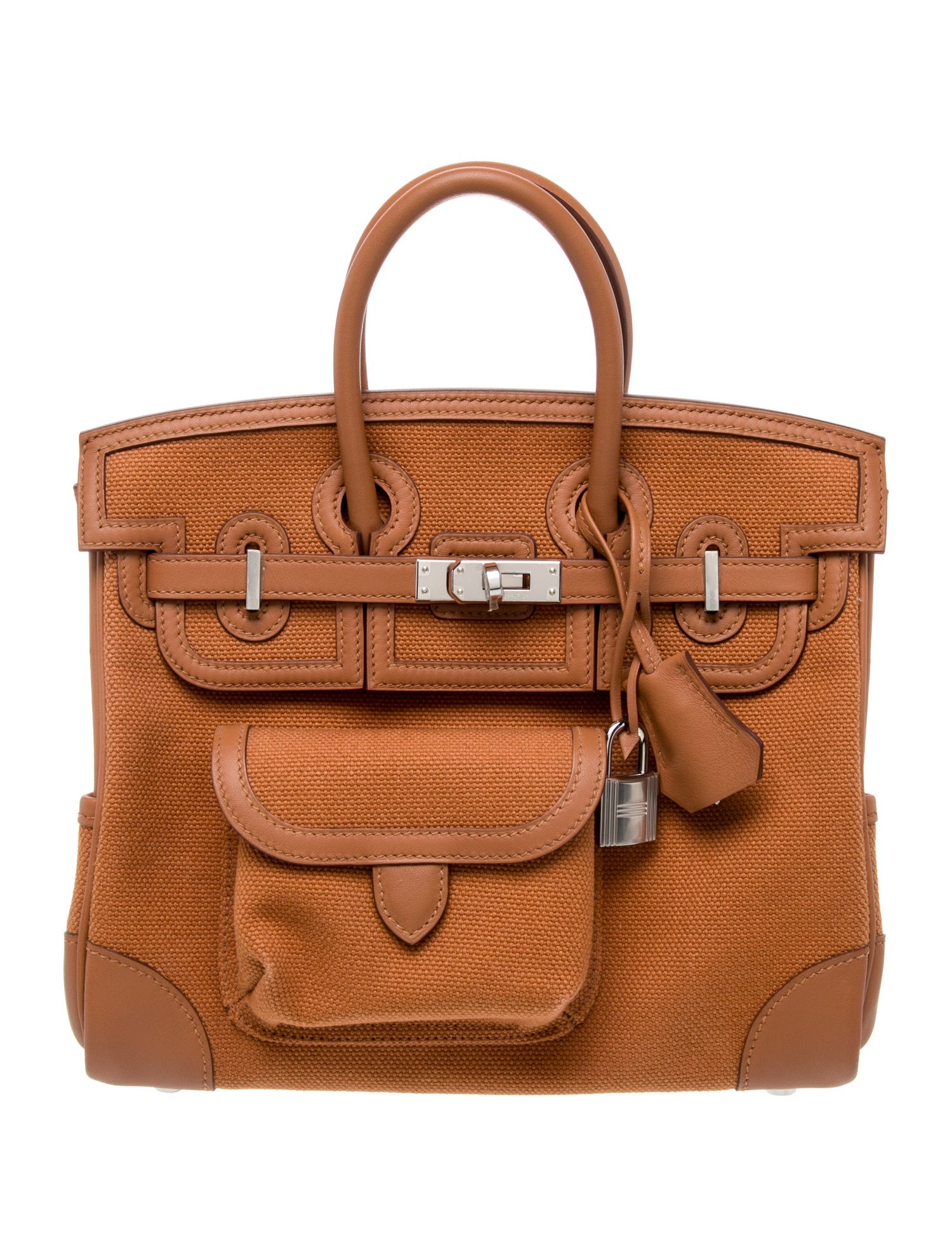 Hermès Toile Goeland & Swift Cargo Birkin 25