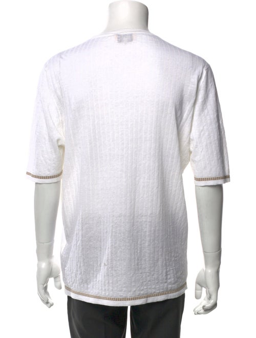 Hermès Linen Crew Neck T-Shirt