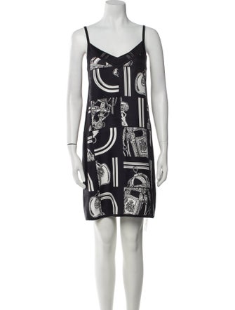 Hermès Silk Mini Dress