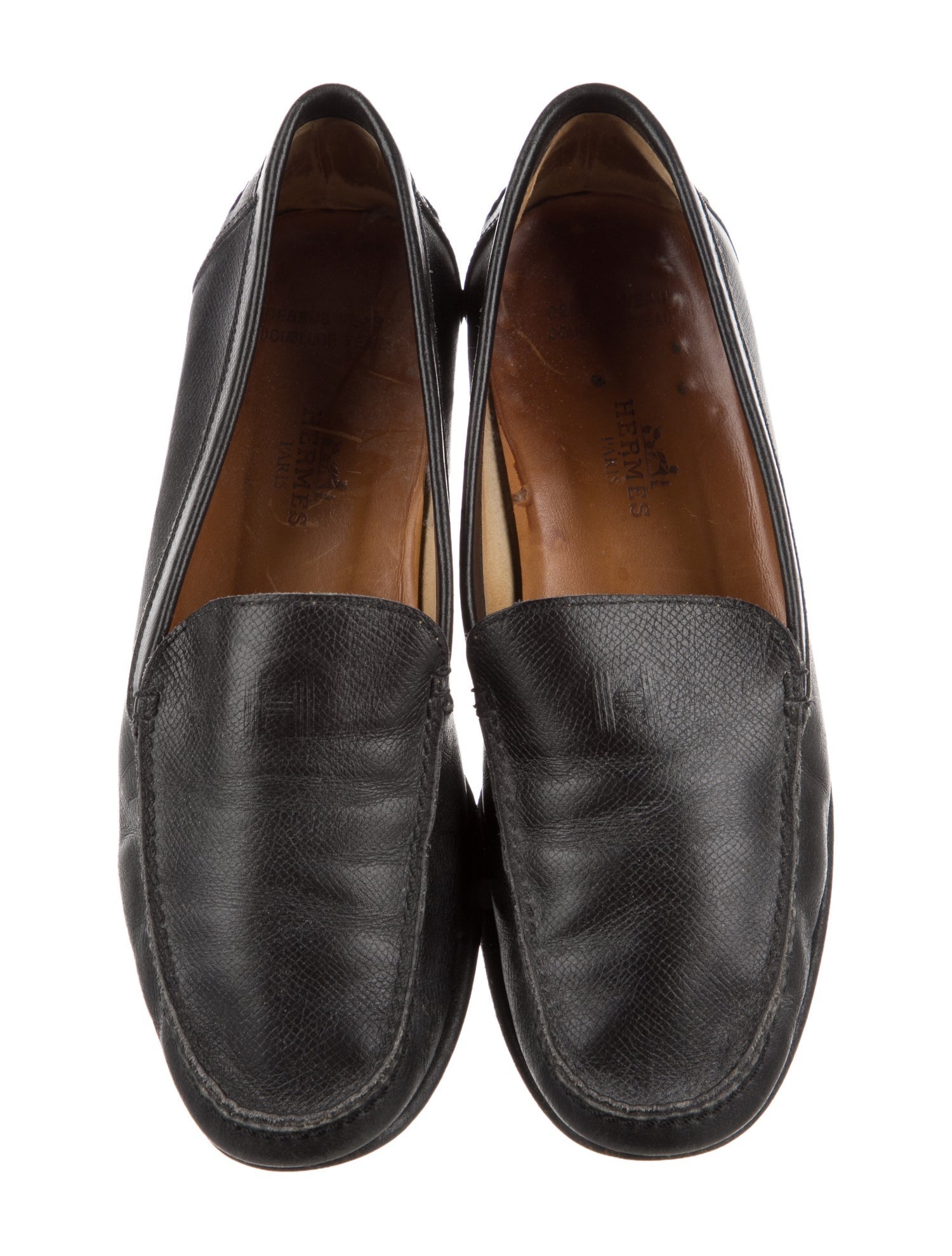 Hermès Vintage Leather Loafers