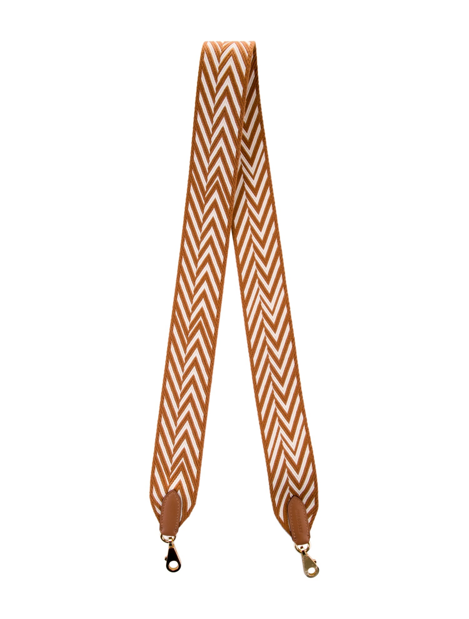 Hermès Swift & Toile Sangle Zigzag 50 MM Bag Strap