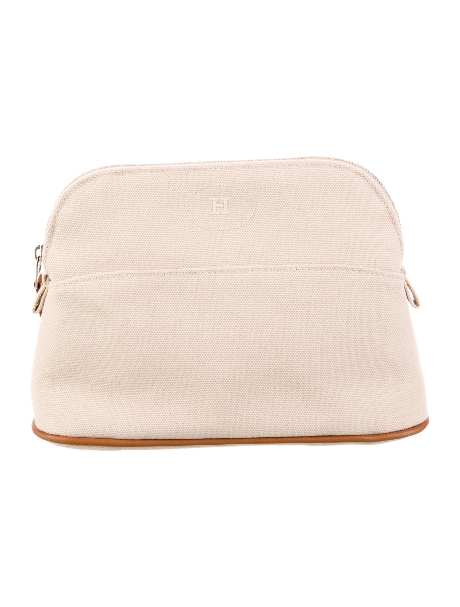 Hermès Toile Bolide PM Cosmetic Pouch