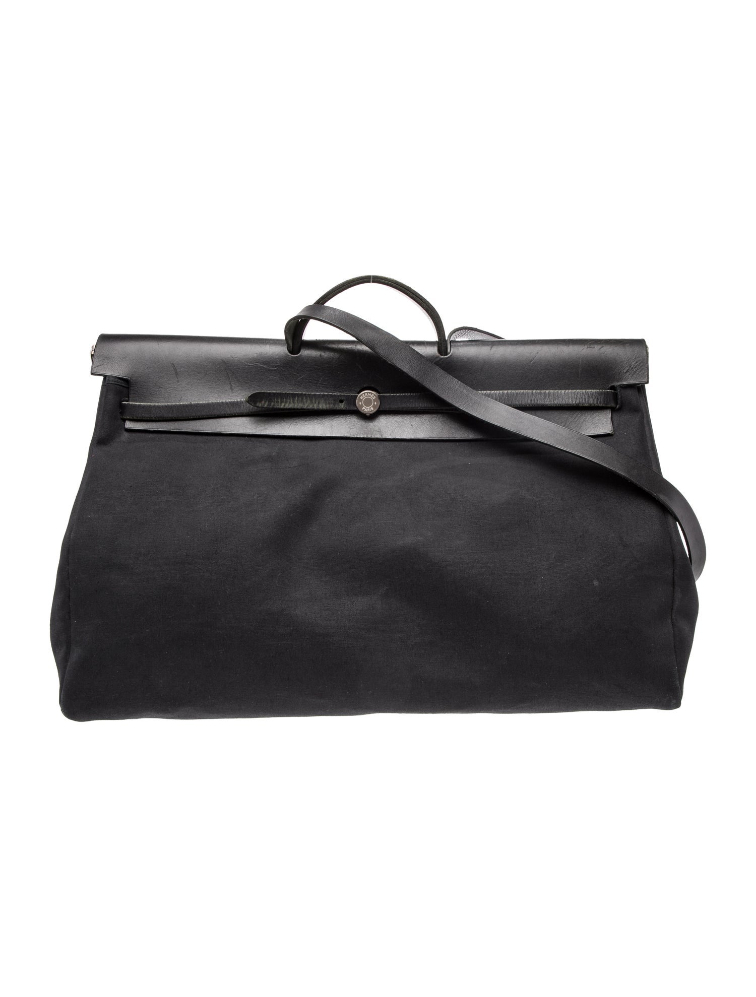 Hermès Toile Officier Herbag Zip Cabine 50