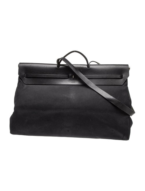 Hermès Toile Officier Herbag Zip Cabine 50