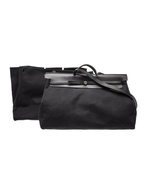 Hermès Toile Officier Herbag Zip Cabine 50