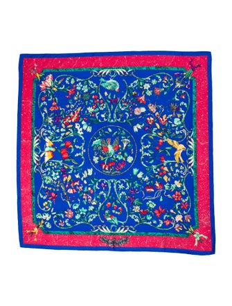 Hermès Pierres d'Orient Et d'Occident Silk Scarf