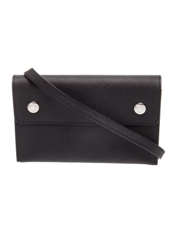 Hermès Crossbody Bags 2024 Epsom Hermèsnap Wallet on Strap