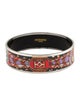 Hermès Enamel Wide Bangle Bracelet