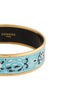Hermès Wide Enamel Bangle Bracelet