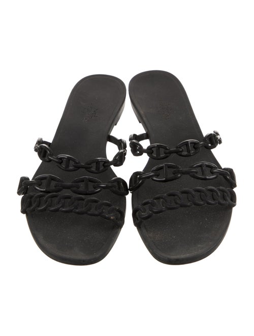 Hermès Rivage Chaîne d'Ancre Insignia Slides