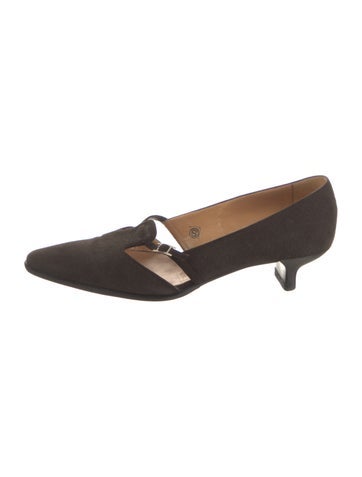 Hermès Pumps Vintage Suede Mules Us7, It37 | 7