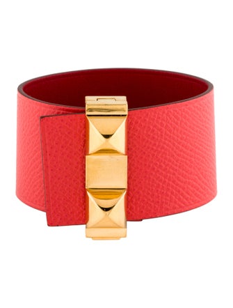 Hermès Leather Illusion Wrap Bracelet
