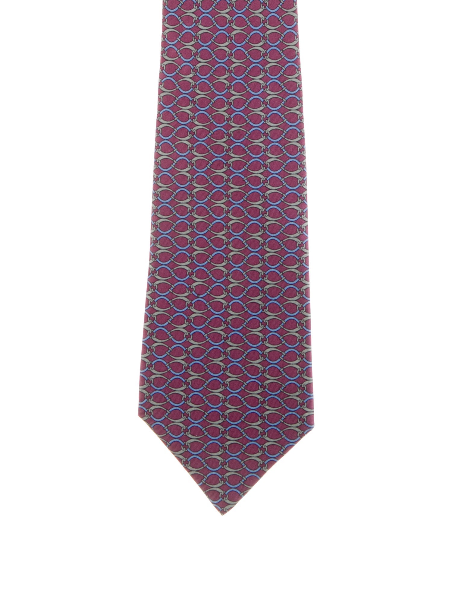 Hermès Silk Patterned Tie