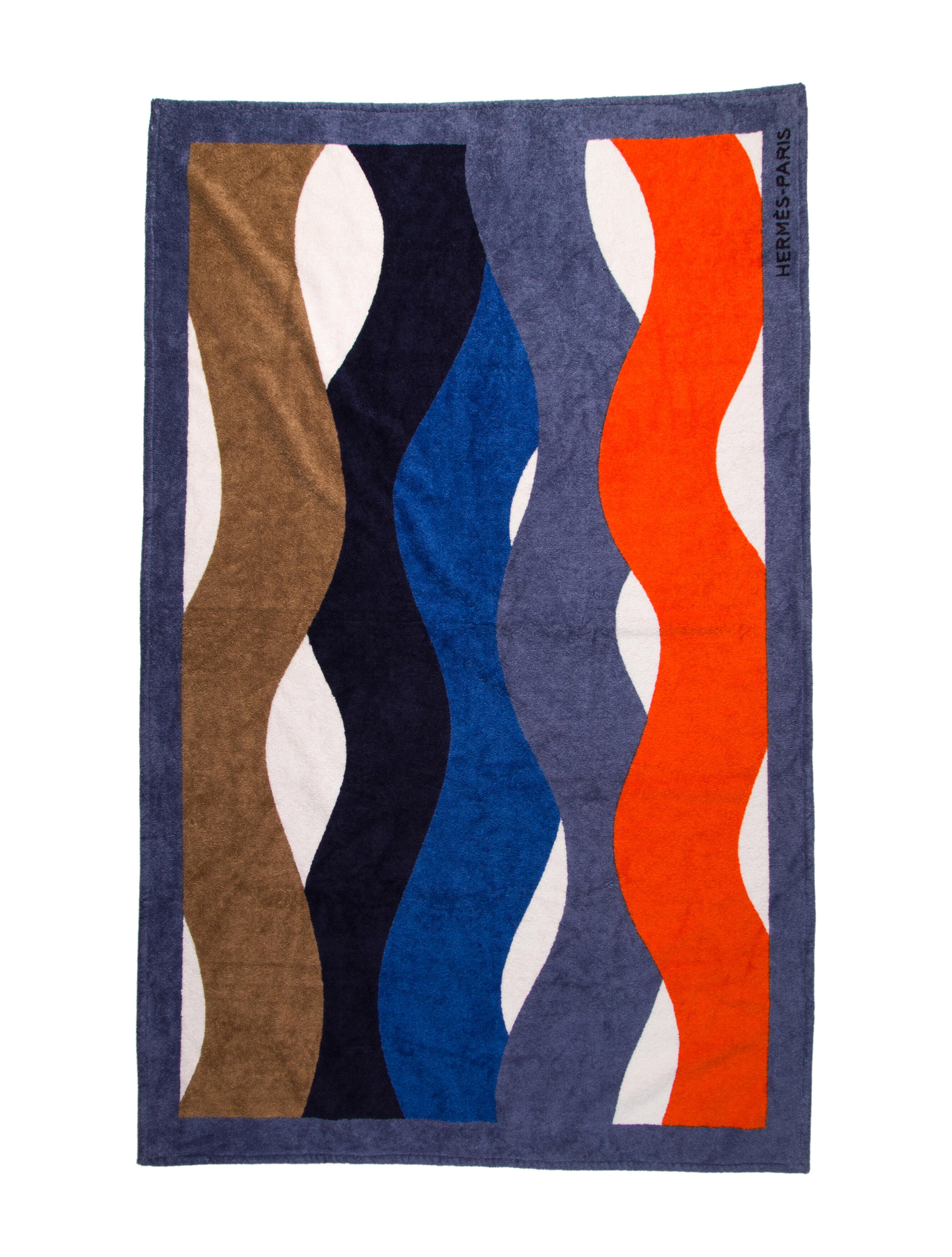 Hermès Vagues Beach Towel